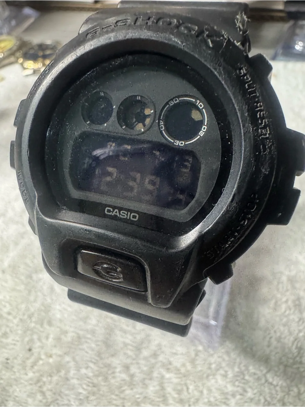 Casio Black Digital G-Shock Style Sports Watch